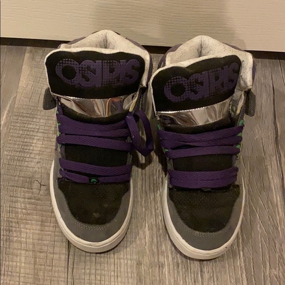 purple osiris shoes